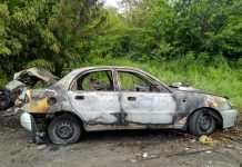 Спалене авто в Кам’янському було вкрадене: поліція