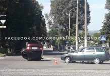 Біля ЦНАПу в Кам’янському перевернулось авто