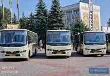 Нові автобуси ISUZU «Атаман» вийшли на маршрути Кам’янського