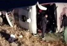 Десятки погибших: недалеко от Тегерана разбился рейсовый автобус