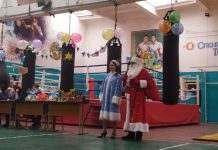 Дід Мороз в Кам’янській ДЮСШ №1