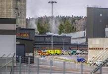 В Швеции 130 людей заблокированы под землёй из-за пожара на шахте