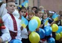 В освобождённом Славянске детей учат любить украинский язык