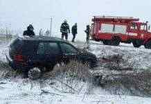В Украине ураган, ливни, снегопад и гололёд: последствия