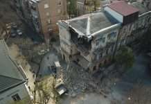 В центре Одессы рухнула стена исторического здания, – ГСЧС