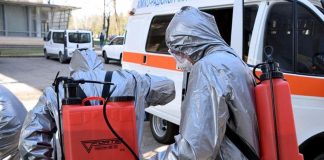 В Кам’янському продовжують дезінфекцію вулиць