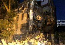 Среди ночи в Одессе обвалилась стена жилого дома