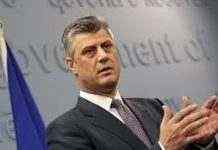 Президент Косово прибыл в Гаагу для дачи показаний в суде