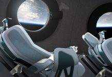 Стало известно, как будет выглядеть салон космоплана для туристов