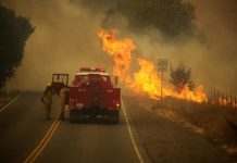 Пожары в Калифорнии: эвакуируют свыше 120 тысяч человек