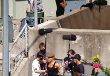 В Киеве фильм с Ван Даммом снимают в жилых районах