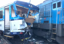 В Чехии столкнулись два поезда, пострадали 26 человек