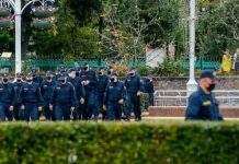 БТР, силовики и водомёты: в Минске – «Марш единства»