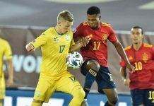 Испания разгромила Украину «в сухую», со счётом 4:0