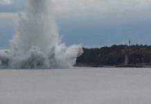 В Польше взорвали гигантскую бомбу времён Второй мировой войны