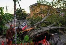 В США растёт количество жертв мощного урагана «Зета»