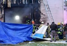 В США самолёт рухнул на дом, в Канаде упал вертолёт, есть жертвы