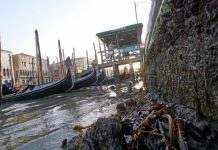 В Венеции после наводнения пересохли каналы: что произошло