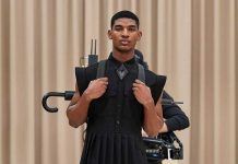 Платья для мужчин в моде отождествляется со свободой