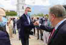 Кличко зустрівся з послами 20 європейських країн на відкриті Дня Європи в Україні