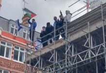 Розірвані прапори Ізраїлю і затримання: по Європі пройшли акції на підтримку Палестини