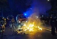 Святкова демонстрація в Берліні переросла в заворушення