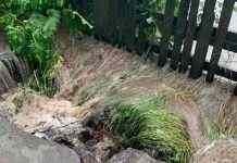 Через буревій та опади: у Київській області прорвало дамби