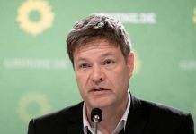 У Німеччині лідер Зелених виступив за постачання зброї Україні