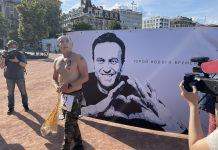 У Женеві перед зустріччю Байдена і Путіна відбувся мітинг на підтримку Навального