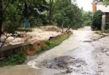 Злива в Ялті: за дві години випало близько половини місячної норми опадів