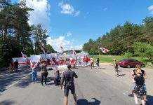 Білоруси в Україні влаштували протести на кордоні: як проходять акції