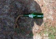 Під Харковом двір журналіста закидали “коктейлями Молотова”