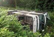 Збив пішохода: стала відома причина аварії автобуса Київ-Вроцлав з 23 постраждалими