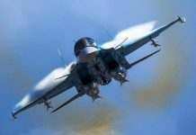 У Росії розбився військовий літак Су-35: льотчик встиг катапультуватися