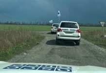 Бойовики на Донбасі обстріляли камеру ОБСЄ біля шахти “Жовтнева”