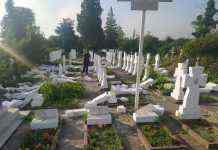 У Львівській області затримали вандала, який пошкодив майже 60 хрестів на кладовищі