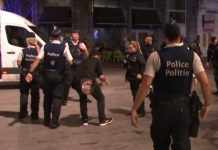 Поразка Бельгії на Євро-2020: у Брюсселі сталися заворушення, у хід пішли водяні гармати