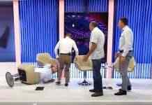 Екс-радник президента Молдови побився з колишнім заступником глави МВС у прямому ефірі