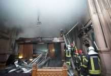 У Києві горів столітній костел Святого Миколая: що відомо