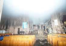 Реставрувати костел Святого Миколая після пожежі будуть за допомогою меценатів