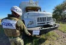 Бойовики порушили режим тиші та обстріляли вантажівку української сторони СЦКК