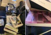 Ховали техніку Apple у смітниках. У аеропорту “Бориспіль” викрили контрабанду