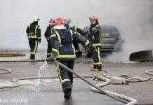 В Чернігові сталася пожежа в кафе, є постраждалий