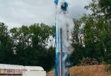 В Німеччині вибухнув прототип багаторазової ракети: відео