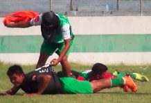 Гру довелося зупинити: в Болівії бджоли атакували футболістів під час матчу