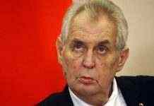 Президент Чехії Мілош Земан госпіталізований