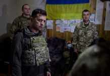 Зеленський відвідав передову на Донбасі