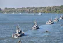 Україна і Румунія завершили спільні військові навчання Riverine-2021: церемонія закриття