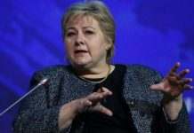 Прем’єр-міністр Норвегії подала у відставку