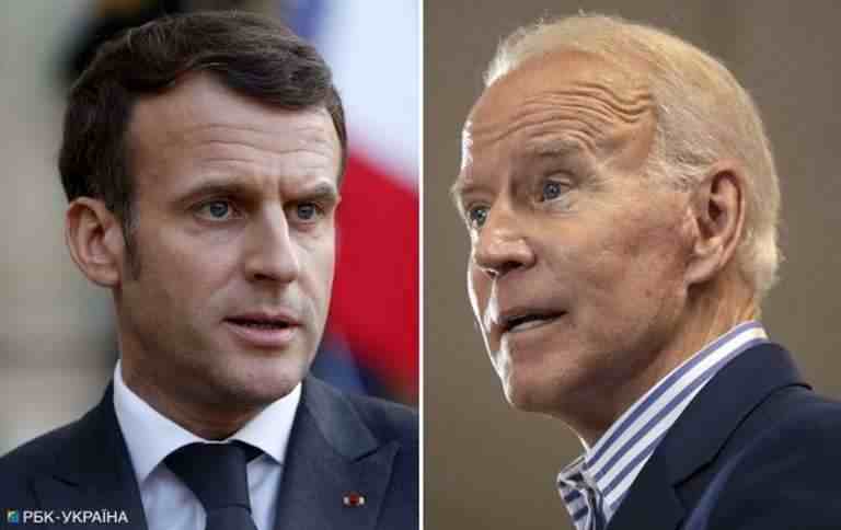 Байден і Макрон обговорили співпрацю в Індо-Тихоокеанському регіоні